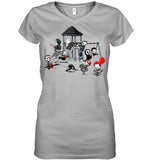 Halloween Park Limited Classic T-Shirt - Ladies V-Neck - Ladies Tee