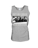 Get In Loser We're Going Killing Tote Bag - Unisex Tank Top - Ladies Flowy Tank