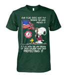 Flag Fly Because Solider Dead Protecting It Limited Classic T-Shirt - Guys Tee - Hoodie