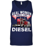 Real Woman Smell Like Diesel T-Shirt - Unisex Tank Top - Sweatshirt