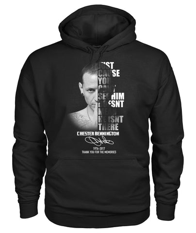 Just Cause You Can See Him Monochrome Picture  Limited Classic T-Shirt - Hoodie - Ladies Tee