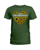 I'm A Sunfloweraholic Limited Classic T-Shirt - Hoodie - Ladies Tee