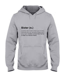 Defitition Of A Sister T-Shirt - Hoodie - Guys V-Neck