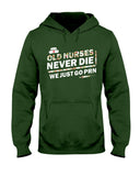 Old Nurses Never Die Limited Classic T-Shirt - Hoodie - Guys V-Neck