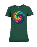 Tie Dye Volleyball T-Shirt - Ladies Tee - Hoodie