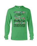 October Girl Have Tatoos Pretty Eyes Limited Classic T-Shirt - Guys V-Neck - Unisex Long Sleeve