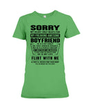 My Freaking Awesome Boyfriend T-Shirt - Ladies Flowy Tank - Ladies Tee