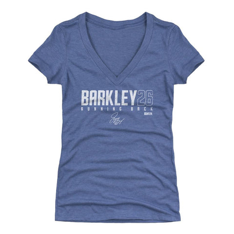 Saquon Barkley Women's V-Neck T-Shirt | 500 LEVEL