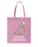 Skeleton- I've Got Your Back Limited Classic T- Shirt - Basketweave Tote Bag - Mug