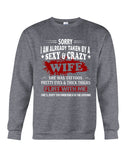 Sexy And Crazy Wife T-Shirt - Sweatshirt - Hoodie
