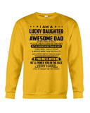 Lucky Daughter Of A March Awesome Dad Limited Classic T-Shirt - Guys Tee - Sweatshirt