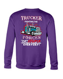 Trucker Fighting The Forces Of Stupid Everyday Limited Classic T-Shirt - Sweatshirt - Unisex Tank Top