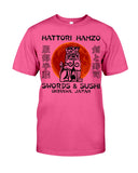 Hattori Hanzo Swords & Sushi T-Shirt - Guys Tee - Unisex Long Sleeve