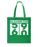 Oldometer 59 60 Tote Bag - Guys Tee - Basketweave Tote Bag