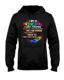 I Am A Principal Tote Bag - Hoodie - Guys V-Neck