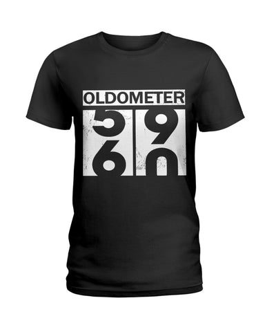 Oldometer 59 60 Tote Bag - Ladies Tee - Unisex Long Sleeve