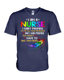 I Am A Nurse Tote Bag - Hoodie - Guys V-Neck