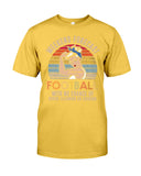 Football -  Good Mom Weekend Forecast T-Shirt - Guys Tee - Unisex Long Sleeve