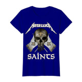 New Orleans Saints - Metallica T-Shirt - Guys Tee - Ladies Tee