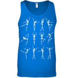 Ballet Skeleton Limited Classic T- Shirt - Unisex Tank Top - Guys V-Neck