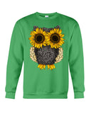 Sunflower Owl Limited Classic T-Shirt - Guys Tee - Sweatshirt