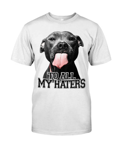 To All My Haters T-Shirt - Guys Tee - Unisex Long Sleeve