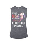 My Son Is Also My Favorite Football Player T-Shirt - Guys Tee - Unisex Long Sleeve