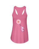 A Pink Elephant Beside Pink Flower  Limited Classic T-Shirt - Ladies Flowy Tank - Youth Tee