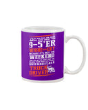 Never Make It As A Truck Driver T-Shirt - Unisex Long Sleeve - Mug