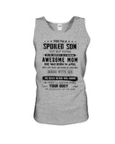 Spoiled Son Was Born In April T-Shirt - Sweatshirt - Unisex Tank Top
