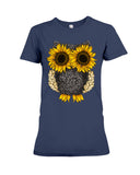 Sunflower Owl Limited Classic T-Shirt - Ladies Tee - Hoodie
