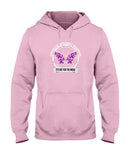 Domestic Violence Warrior Butterfly Tote Bag - Hoodie - Guys V-Neck