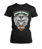 Green Bay Packers Limited Classic T-Shirt - Hoodie - Ladies Tee