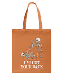 Skeleton- I've Got Your Back Limited Classic T- Shirt - Basketweave Tote Bag - Mug