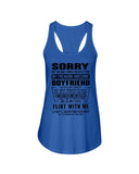 My Freaking Awesome Boyfriend T-Shirt - Ladies Flowy Tank - Ladies Tee