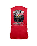 August Man Be Strong And Courageous Limited Classic T-Shirt - Guys Tee - Unisex Long Sleeve