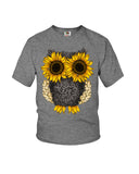 Sunflower Owl Limited Classic T-Shirt - Ladies Flowy Tank - Youth Tee