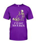 Skeleton- I've Got Your Back Limited Classic T- Shirt - Guys Tee - Unisex Long Sleeve