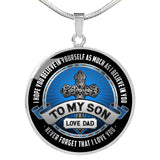 To My Son, Love Dad
