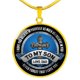 To My Son, Love Dad