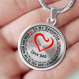 To My Daughter Always Remember  I Will Love You To The Moon And Back Love Dad
