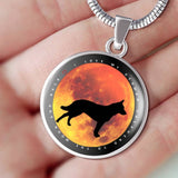 I Love My German Shepherd to the Moon and Back with Optional Engraving
