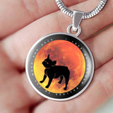 I Love My French Bulldog To the Moon and Back with Optional Engraving