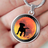 I Love My Puppy to the Moon and Back - with Optional Engraving