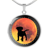 I Love My Puppy to the Moon and Back - with Optional Engraving
