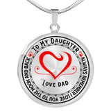 To My Daughter Always Remember  I Will Love You To The Moon And Back Love Dad