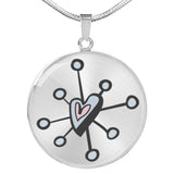 Retro Vintage Heart Icon Folk Art 60's