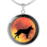I Love My German Shepherd to the Moon and Back with Optional Engraving