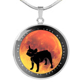 I Love My French Bulldog To the Moon and Back with Optional Engraving