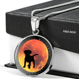 I Love My Puppy to the Moon and Back - with Optional Engraving